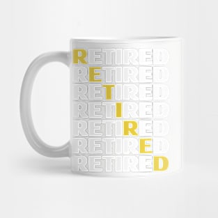 Retired - Golden Years Mug